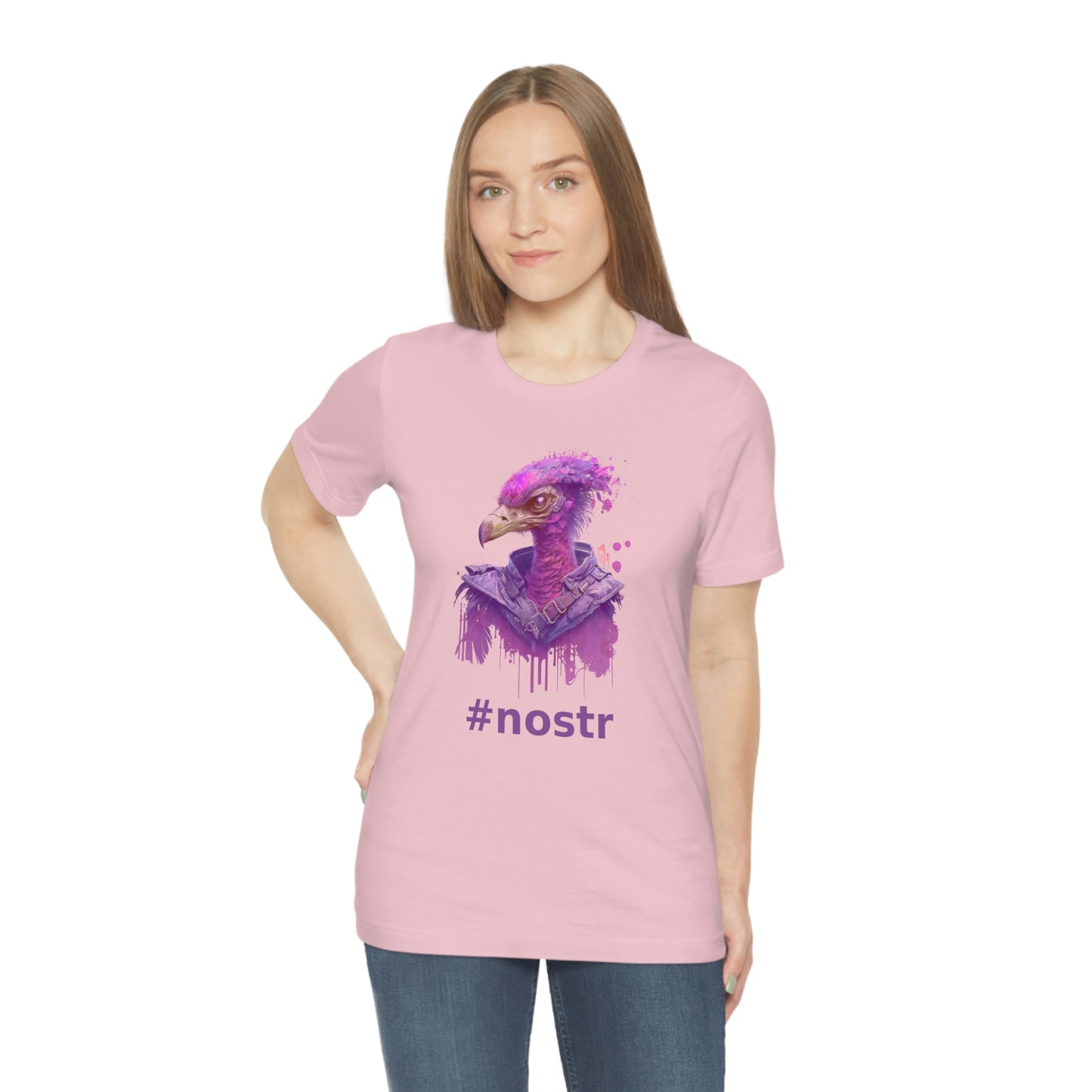 Nostr Unisex Jersey Short Sleeve Tee