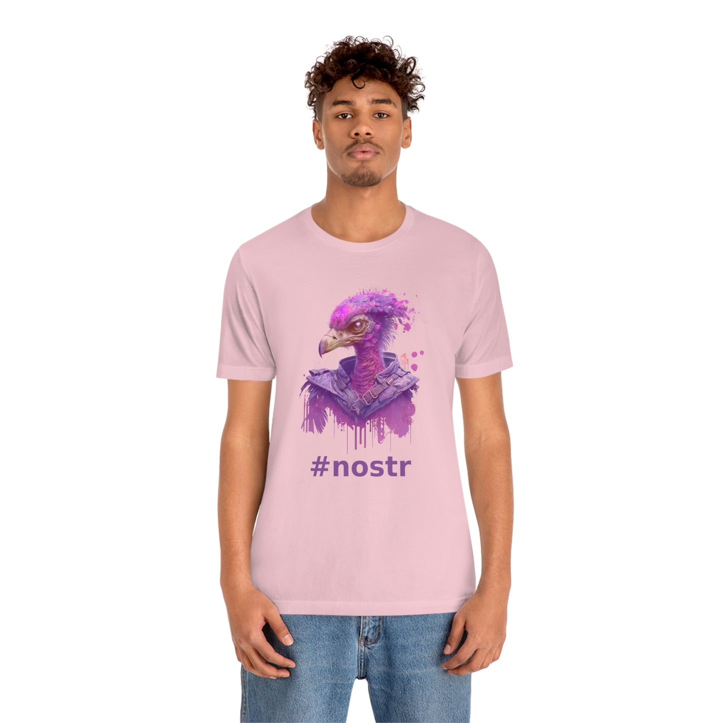 Nostr Unisex Jersey Short Sleeve Tee