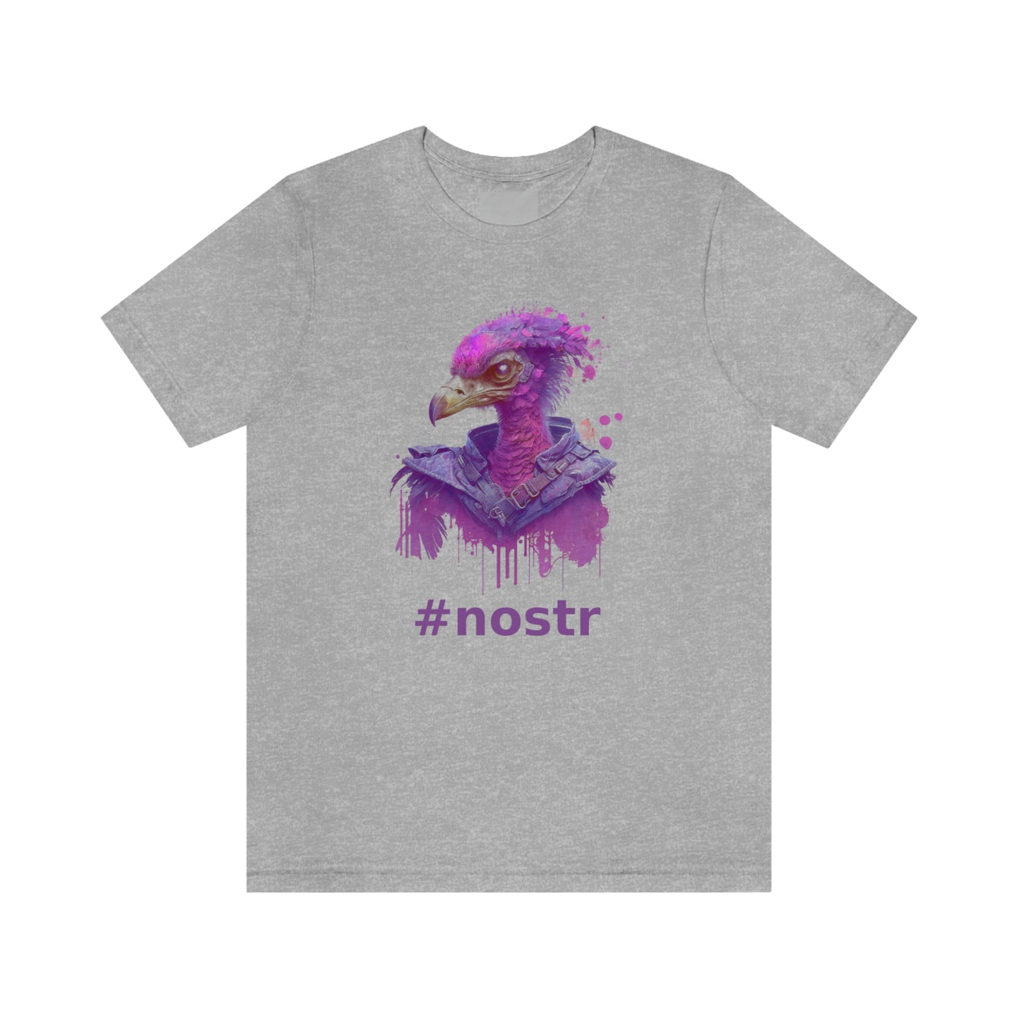 Nostr Unisex Jersey Short Sleeve Tee