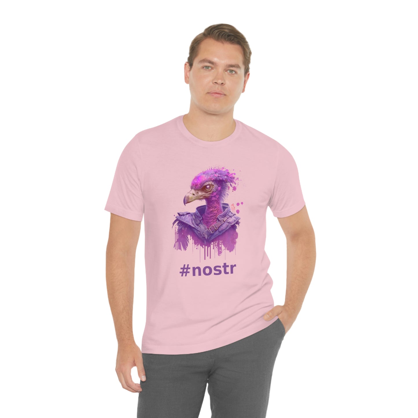 Nostr Unisex Jersey Short Sleeve Tee