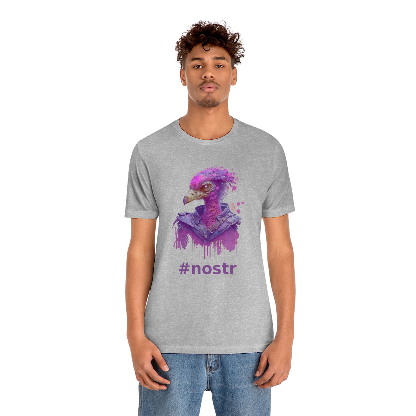 Nostr Unisex Jersey Short Sleeve Tee