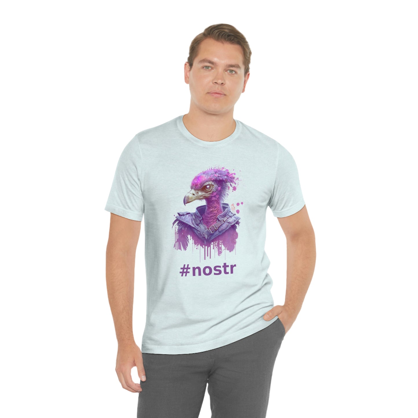 Nostr Unisex Jersey Short Sleeve Tee