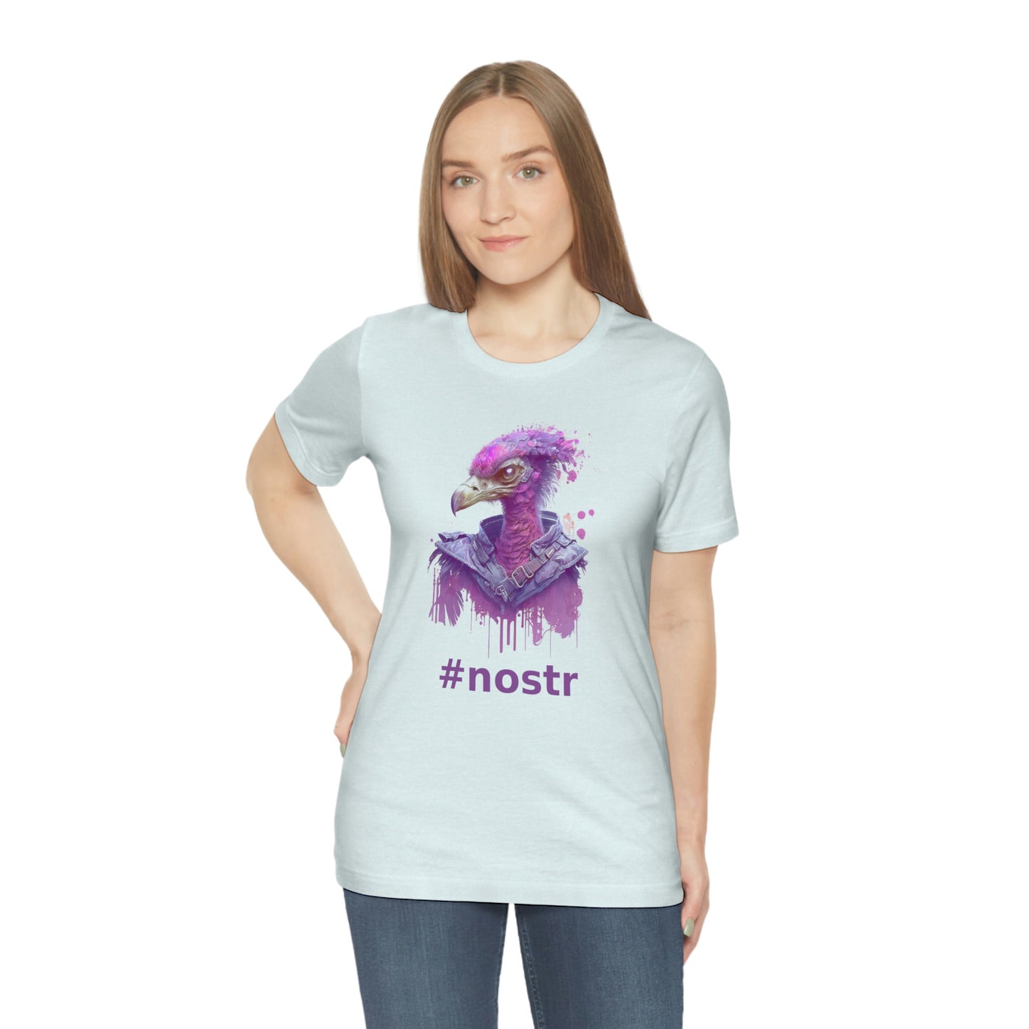 Nostr Unisex Jersey Short Sleeve Tee