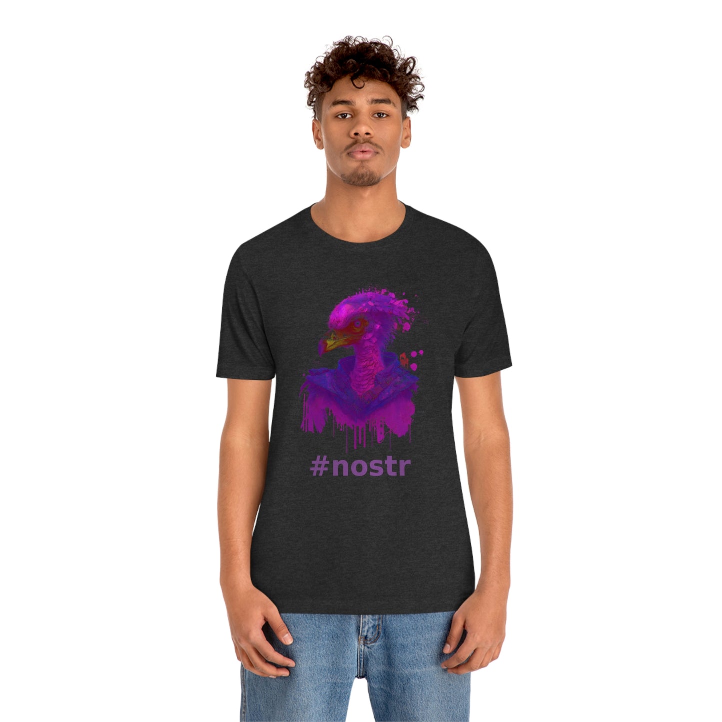 Nostr Unisex Jersey Short Sleeve Tee