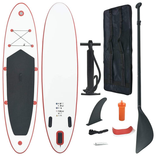 vidaXL Stand Up Paddle Board Set SUP Surfboard Inflatable Multi Sizes/Colors