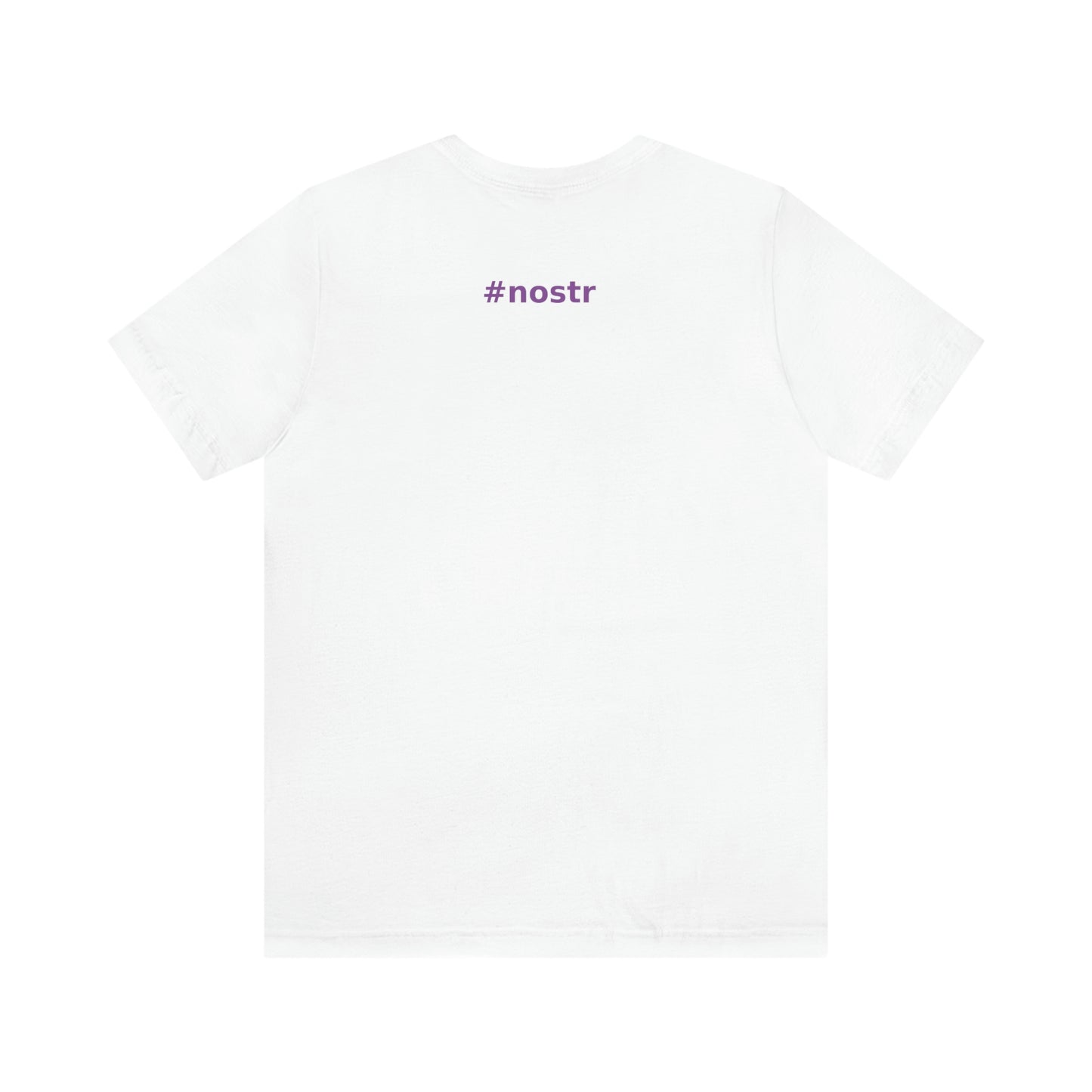 Nostr Unisex Jersey Short Sleeve Tee