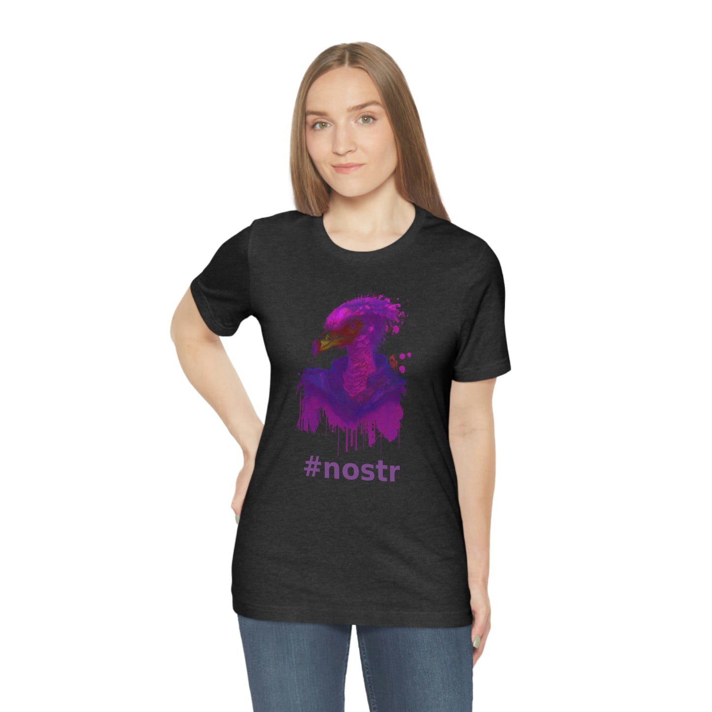 Nostr Unisex Jersey Short Sleeve Tee