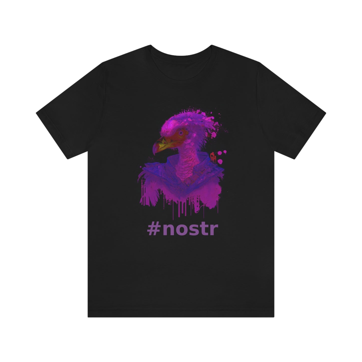 Nostr Unisex Jersey Short Sleeve Tee