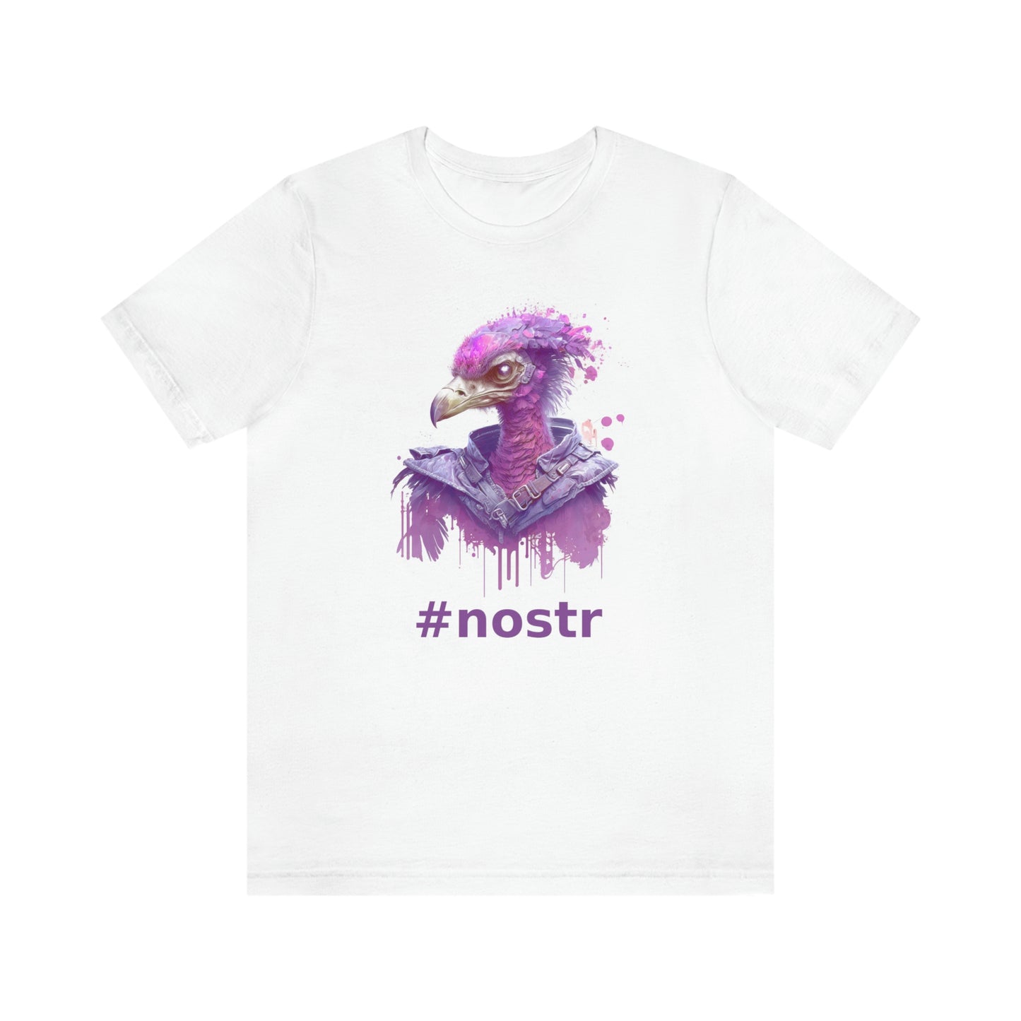 Nostr Unisex Jersey Short Sleeve Tee