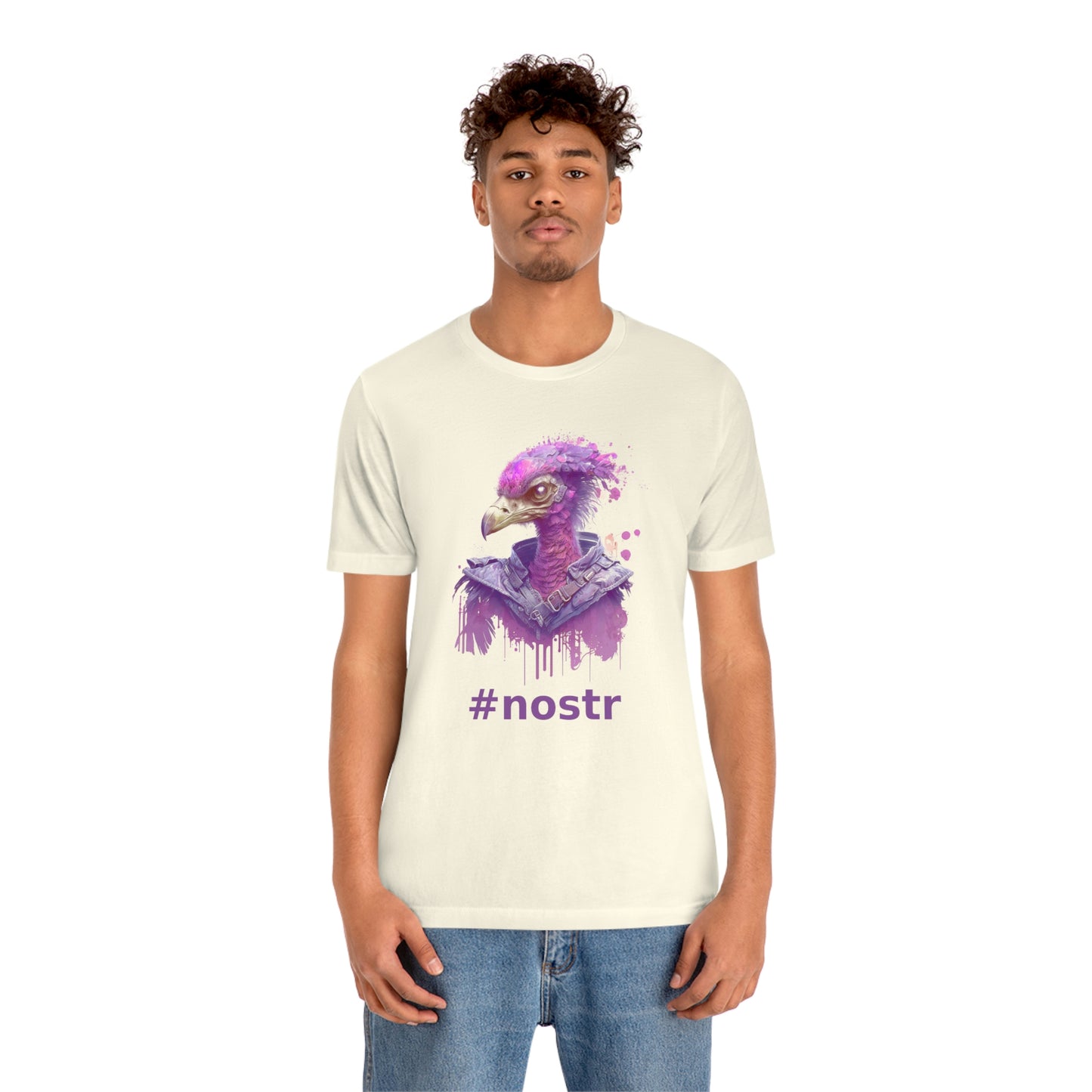 Nostr Unisex Jersey Short Sleeve Tee