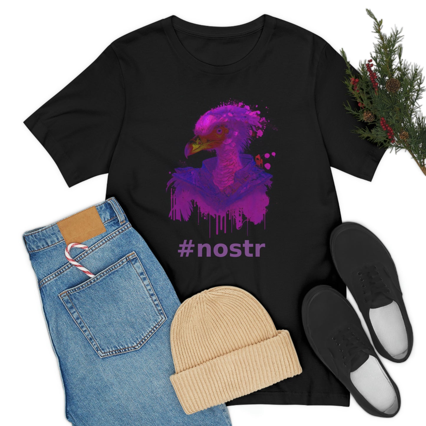 Nostr Unisex Jersey Short Sleeve Tee