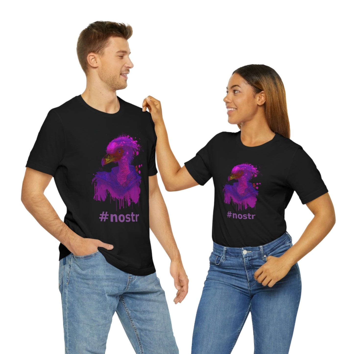 Nostr Unisex Jersey Short Sleeve Tee