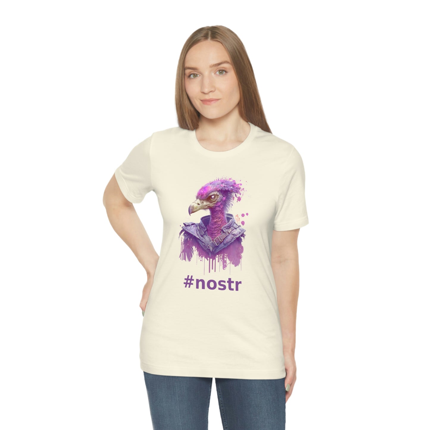 Nostr Unisex Jersey Short Sleeve Tee