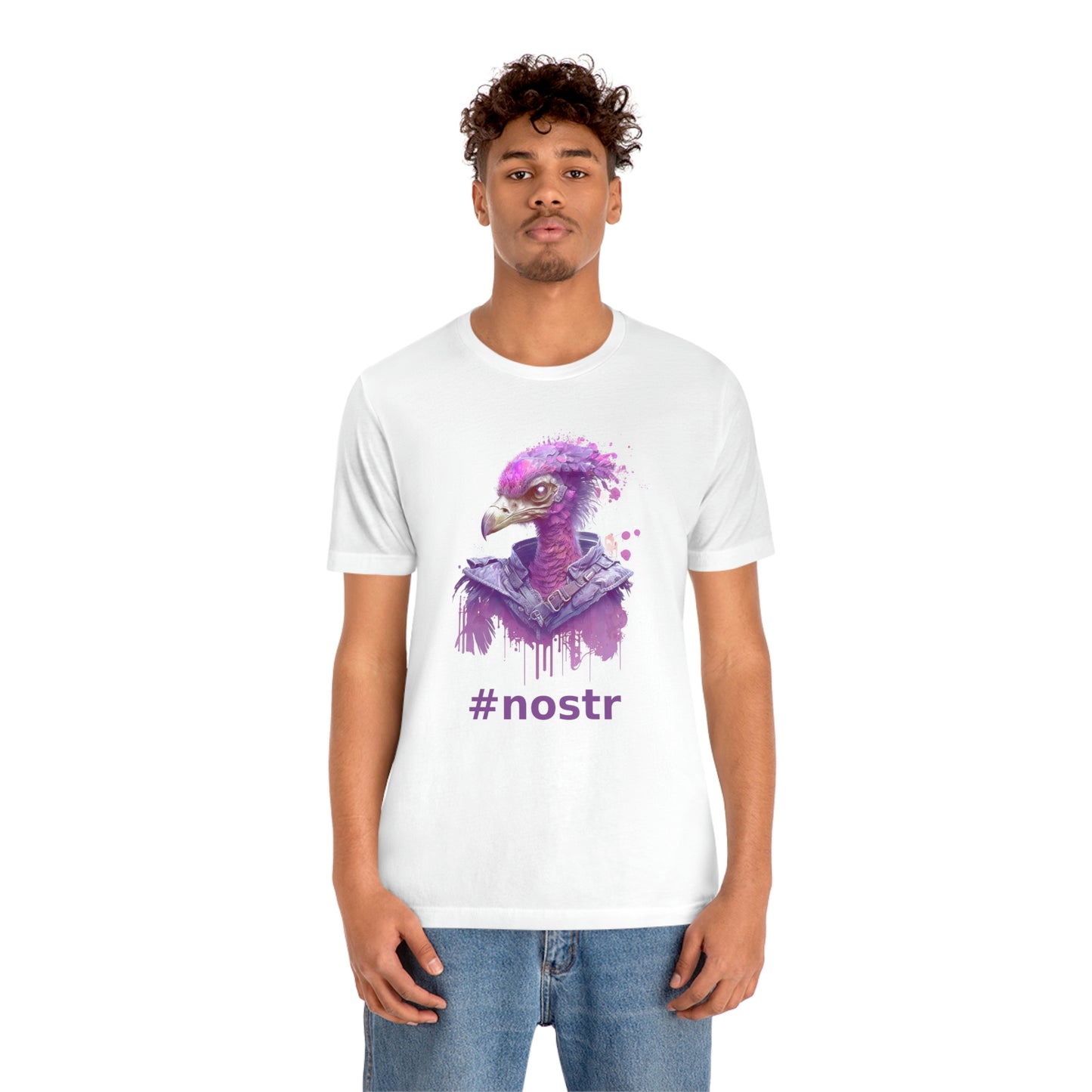 Nostr Unisex Jersey Short Sleeve Tee