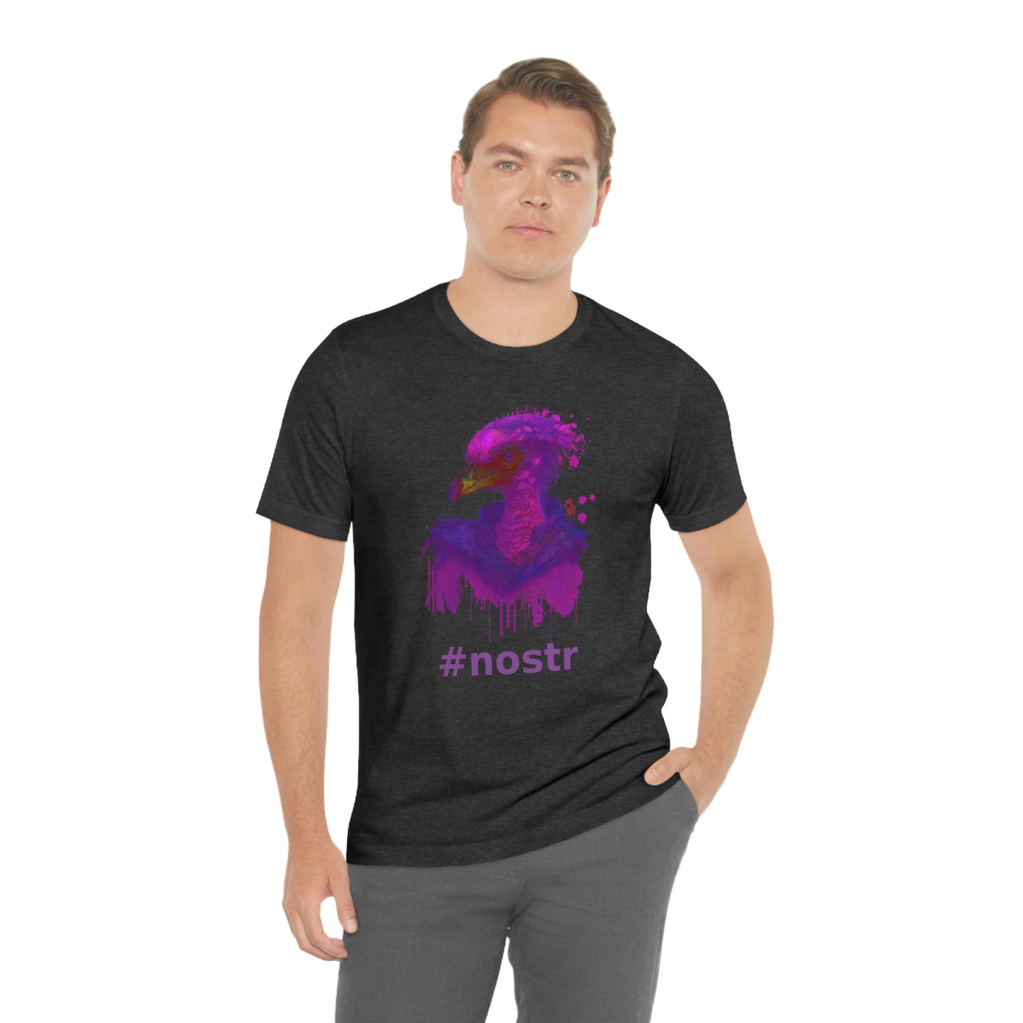 Nostr Unisex Jersey Short Sleeve Tee